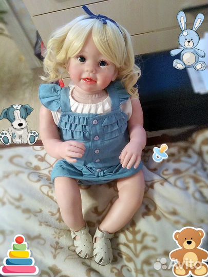 Большая девочка реборн