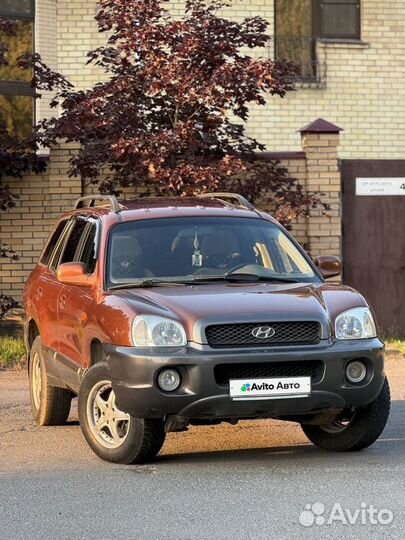 Hyundai Santa Fe 2.4 МТ, 2001, 315 000 км