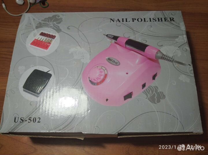 Nail Polisher us-502 Аппарат для маникюра