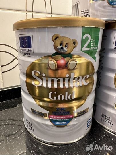 Смесь Similac Gold 2 вес 400 гр