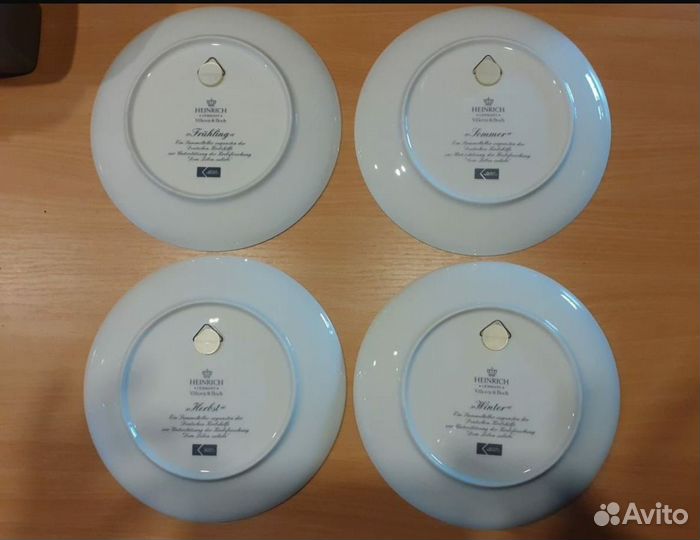 Фарфор тарелка настенная