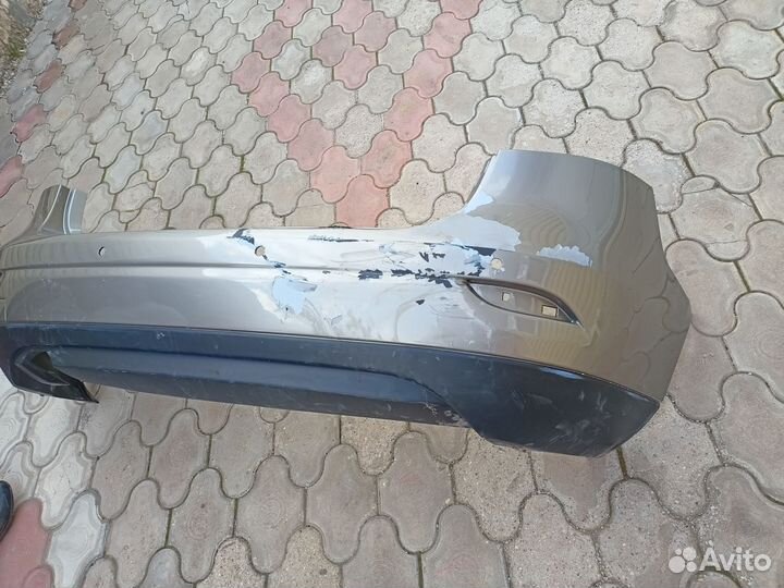 Бампер задний под ремонт на renault fluence