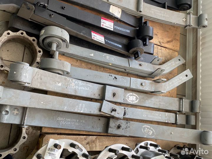 Рессора передняя 2-х лист. FLA/FLB/FLD