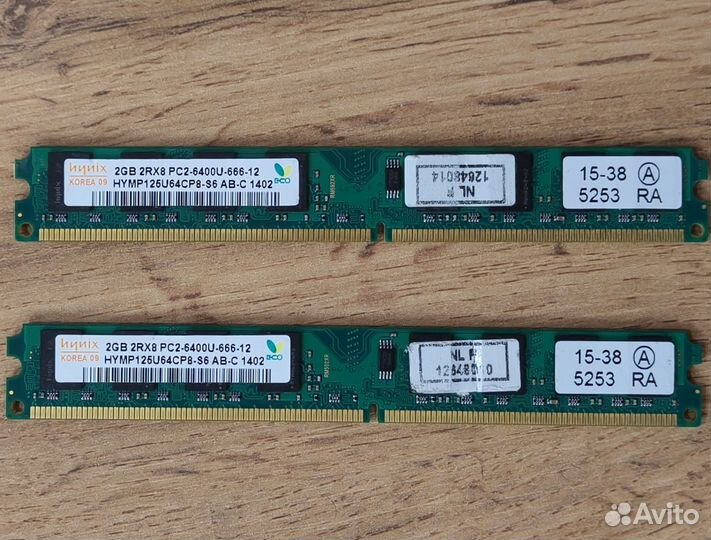 Оперативная память DDR2 4gb для пк