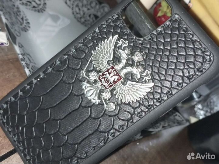 Чехол натуральная кожа iphon 11