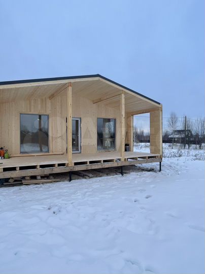 Коттедж 100 м² на участке 15 сот.