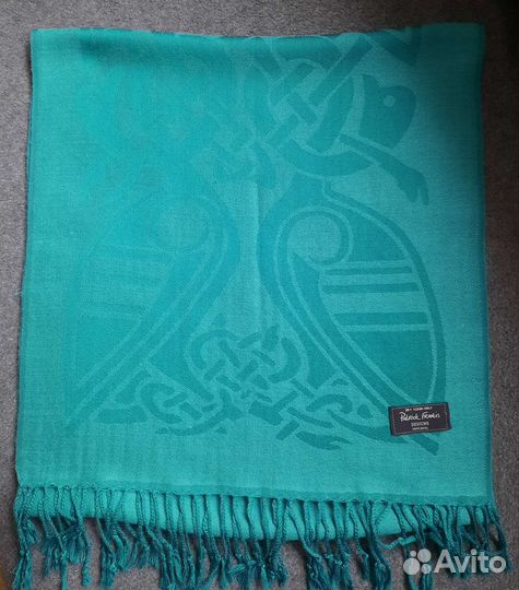 Шарф/палантин из тонкой шерсти