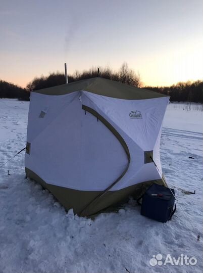 Зимняя палатка следопыт премиум 2.10х2.10
