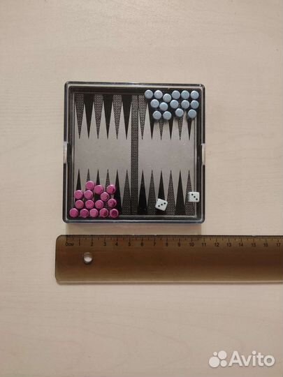 Нарды дорожные магнитные 11*11 см