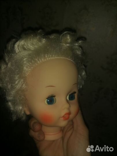 Кукла СССР. Голова куклы на реставрацию