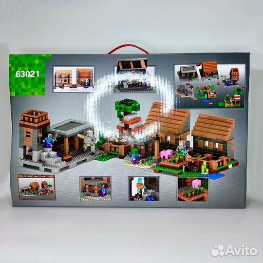 Конструктор My World 63021 «Деревня Лайт»