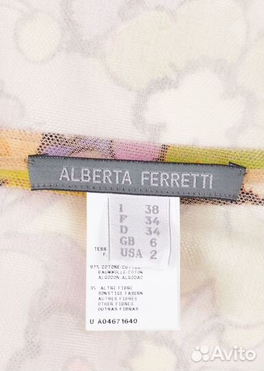 Платье Alberta Ferretti