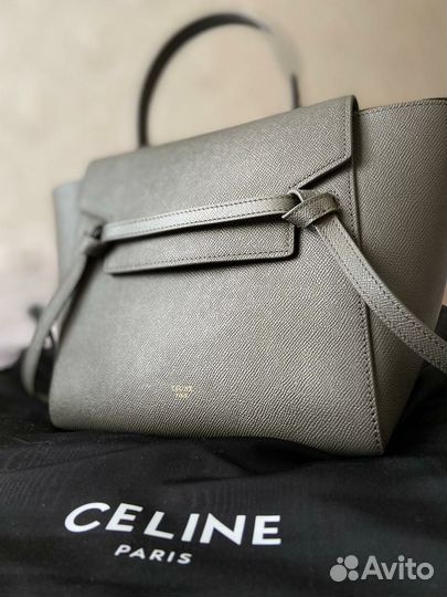 Сумка Селин натуральная кожа Celine belt