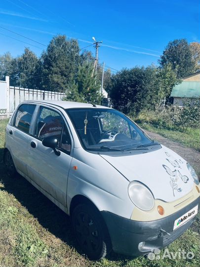 Daewoo Matiz 0.8 МТ, 2008, битый, 134 787 км