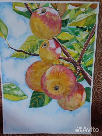 Акварельная картина