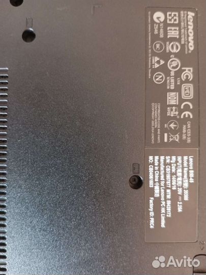 Ноутбук lenovo b50-45