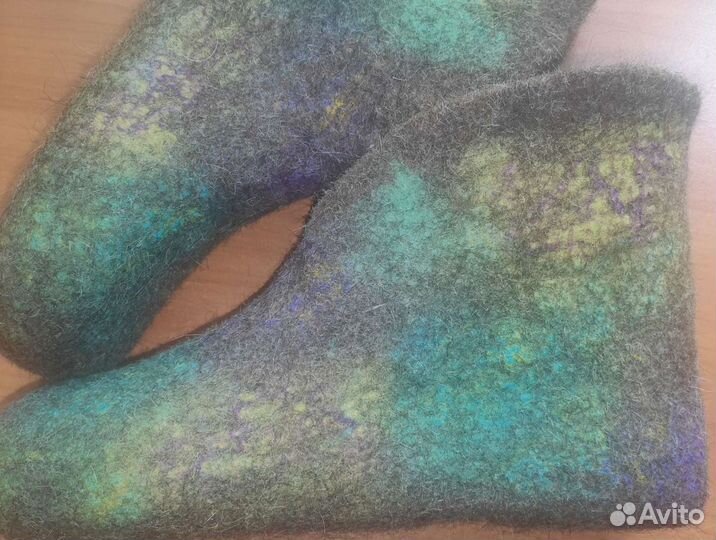 Валяные тапочки