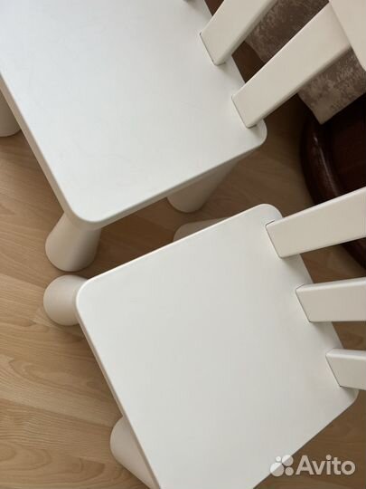 Детский стол и стул IKEA