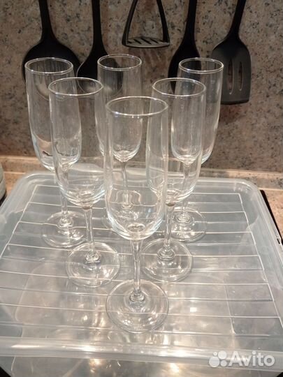 Бокалы фужеры рюмки тамблер хайбол посуда