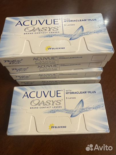 Линзы acuvue двухнедельные -2,75 и -3,00