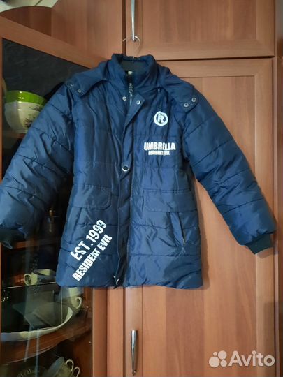 Куртка зимняя на мальчика