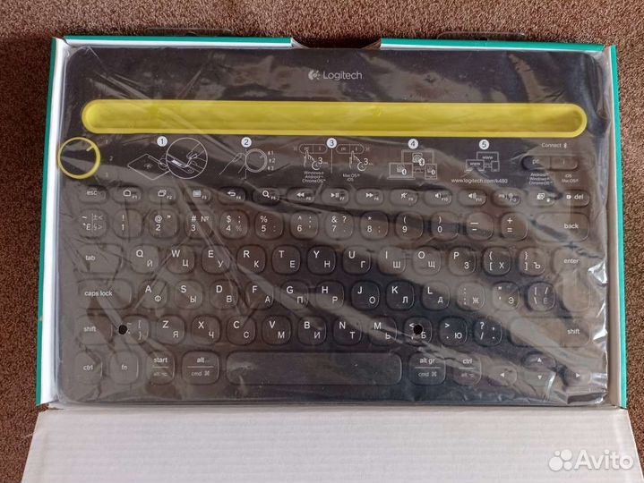 Новая беспроводная клавиатура Logitech K480