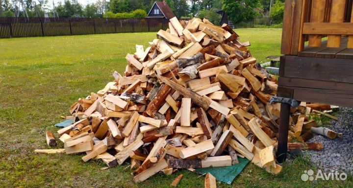 Дрова Береза с доставкой в Выборге