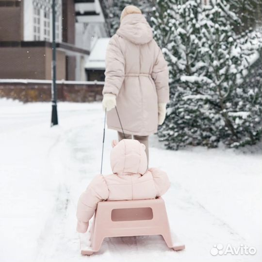 Санки детские пластиковые Happy Baby slidex