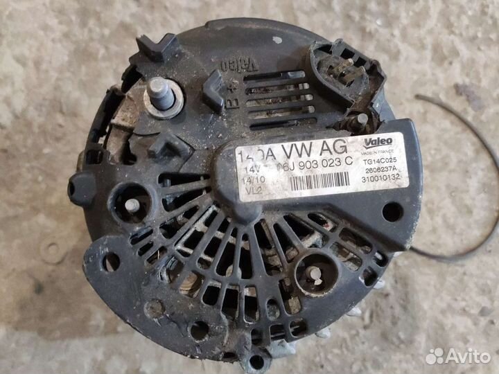 Генератор Passat B6 1,8 BZB с дефектами