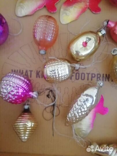 Елочные игрушки СССР