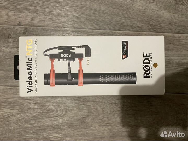 Накамерный микрофон-пушка rode VideoMic NTG