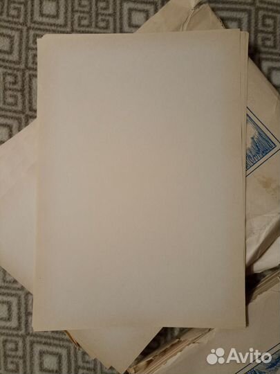 Бумага писчая СССР