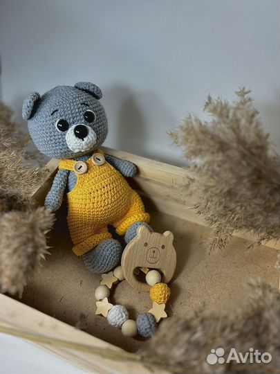 Вязаные игрушки ручной работы