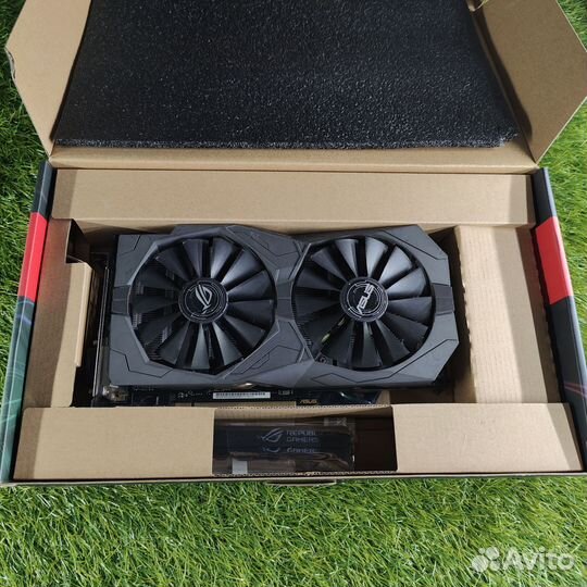 Игровая Видеокарта Asus ROG strix RX 570 8 gb