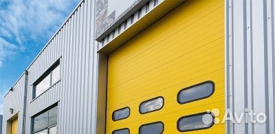 Секционные промышленные ворота