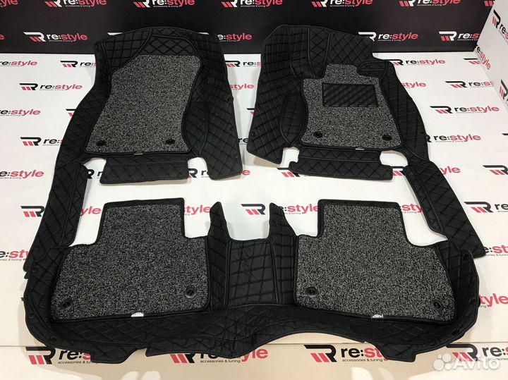 Ковры салона 3D Subaru Forester c 2013 K1039