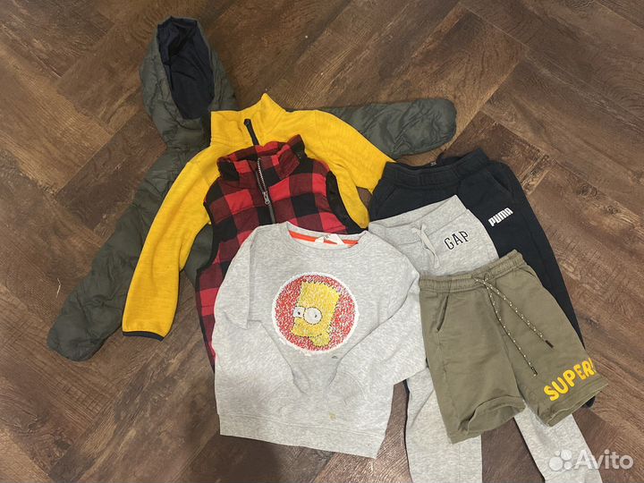 Вещи для мальчика пакетом 110-116