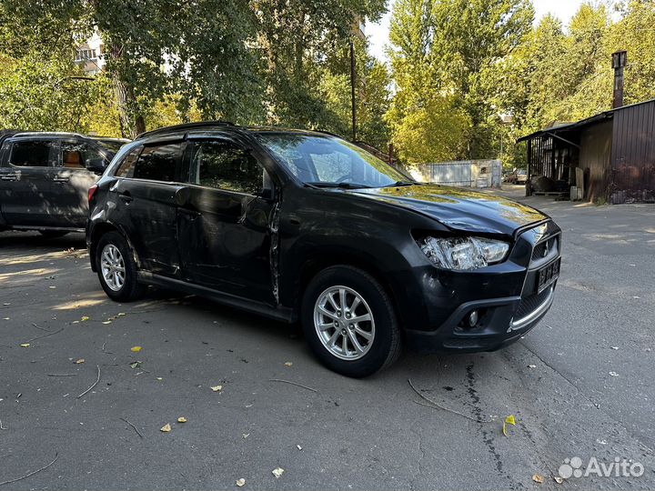 Mitsubishi ASX 1.8 CVT, 2012, битый, 123 000 км