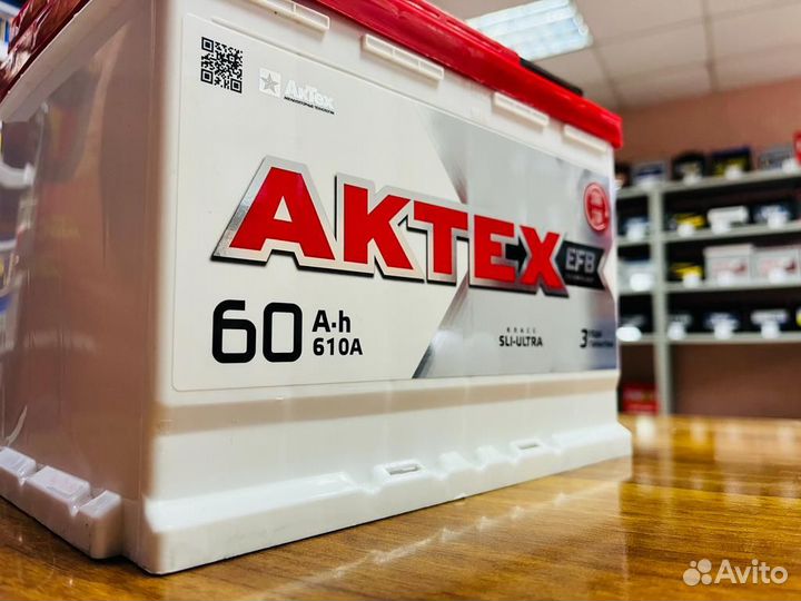 Аккумулятор 60 EFB Актех на Киа Пежо Хендай Рено