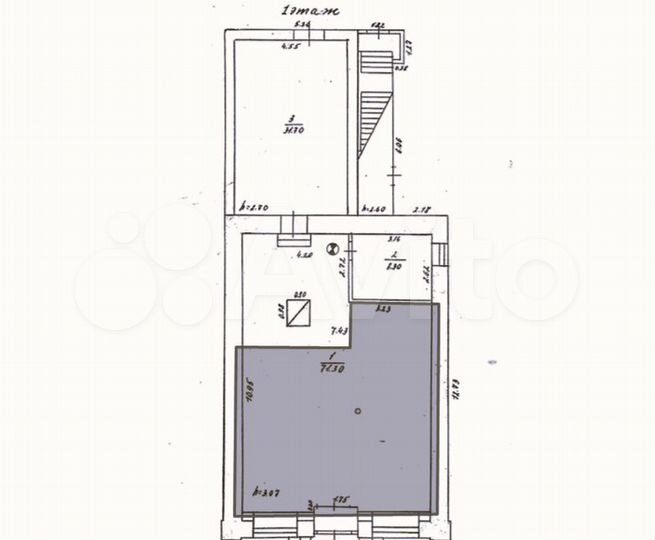 Свободного назначения, 45 м²
