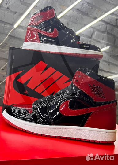 Nike Air Jordan 1 Retro high OG «Patent Bred»