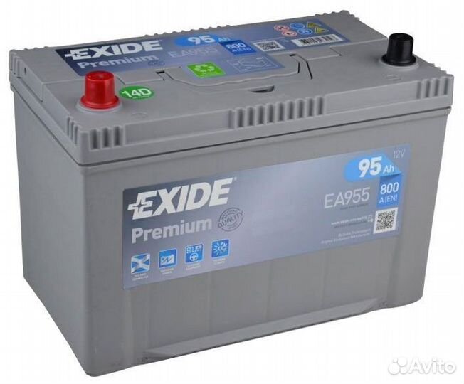 Аккумулятор Exide Premium EA955