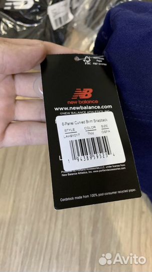 Бейсболка new balance