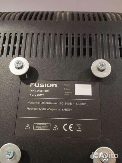 Телевизор ЖК fusion