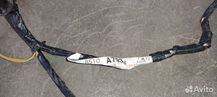 Проводка задней части кузова Mitsubishi Lancer 10