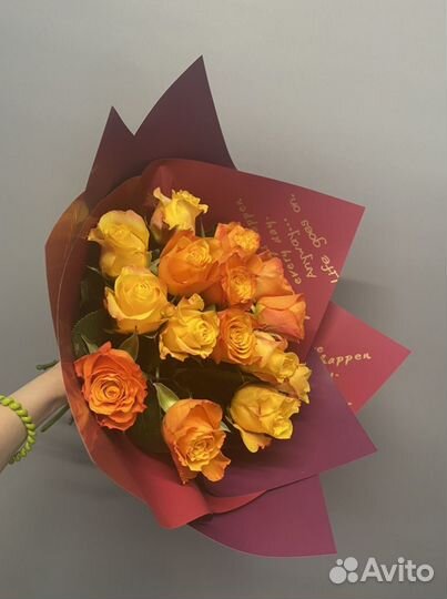 Цветы розы с доставкой
