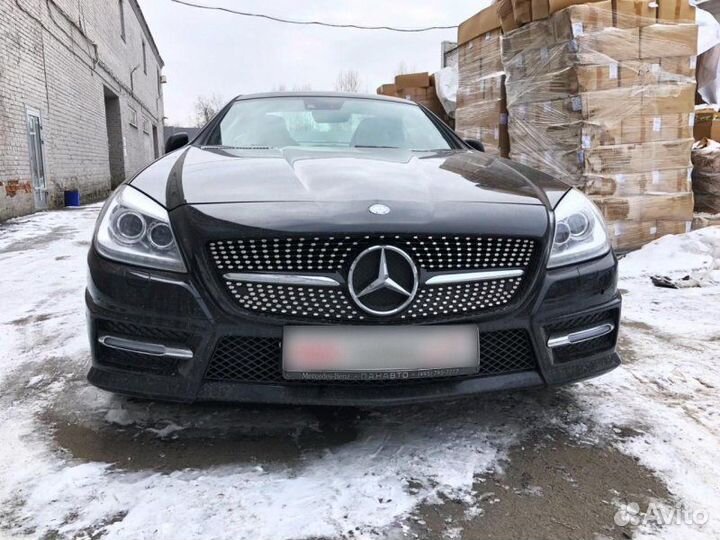 Решётка SLK r172 Diamond Black Mercedes-Benz