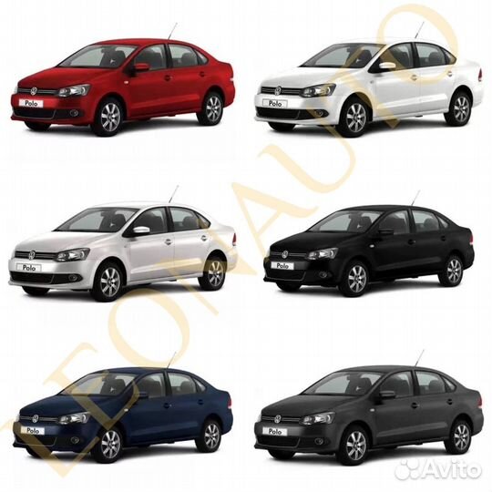 Передний капот на VW Polo 5 2010-2020