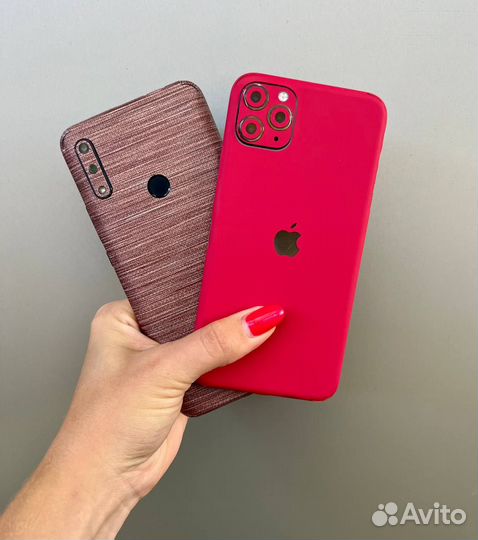 Пленка для телефонов опт. Под ткань