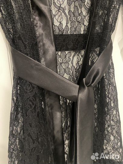 Женские кружевной халат